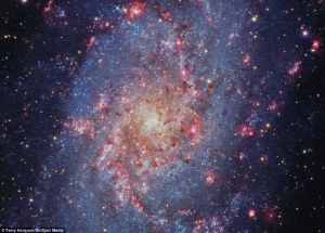 These photographs may look like incredible shots taken from telescopes in space, but they were in fact captured by amateur astronomer in his back garden. Located millions of light years away from Earth, the star-studded patterns fill the night sky with array of colours, from purples and pinks to blues and oranges. Photographer Terry Hancock captured the images using a specialist astronomy camera attached to a telescope, from the comfort of his home in Fremont, Michigan. Read more: http://www.dailymail.co.uk/sciencetech/article-2847259/Move-Hubble-Amateur-astronomer-takes-stunning-photos-colourful-galaxies-garden-Michigan.html#ixzz3do8JaPxc  Follow us: @MailOnline on Twitter | DailyMail on Facebook
