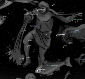 As is the case with all of the Zodiac constellations, Aquarius was recorded in the second century by the Greek astronomer Ptolemy. Its name means 